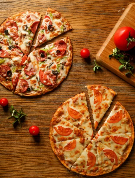 Mixed pizza